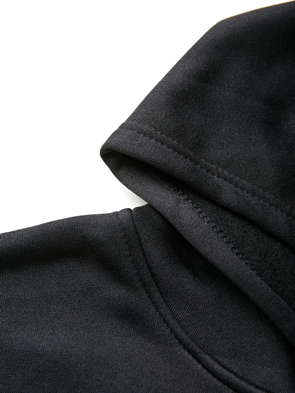 Sudadera con capucha y estampado de estrellas para hombre-4