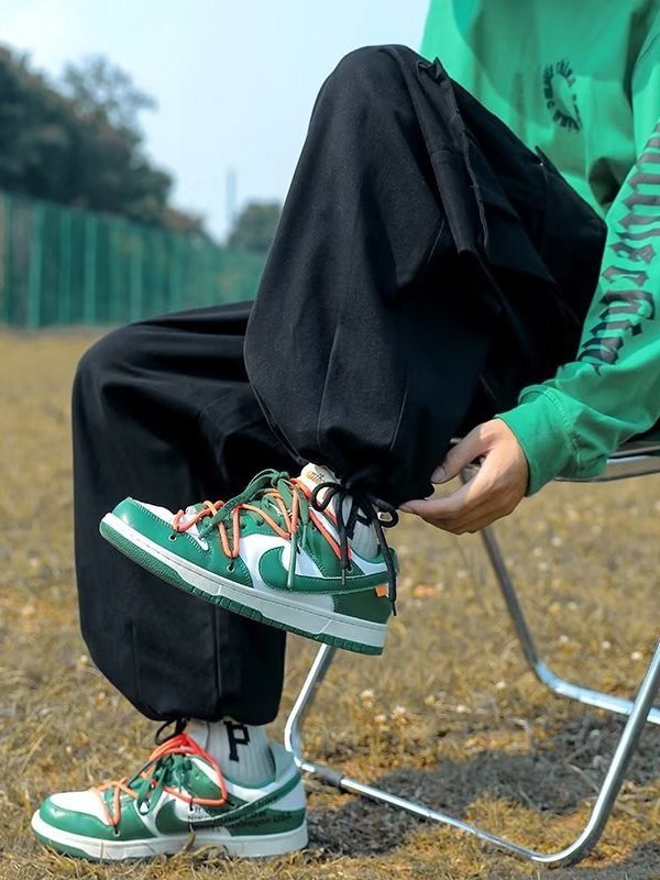 Pantalones cargo de pierna de skate vintage para hombre-4